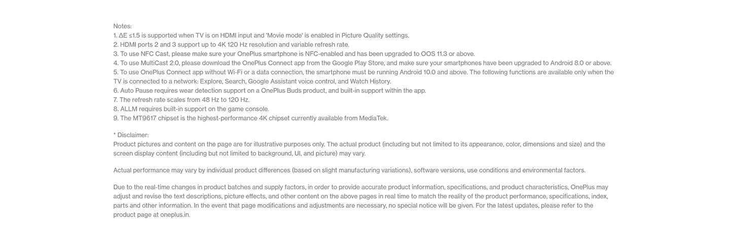 OnePlus 65 Q2 Pro